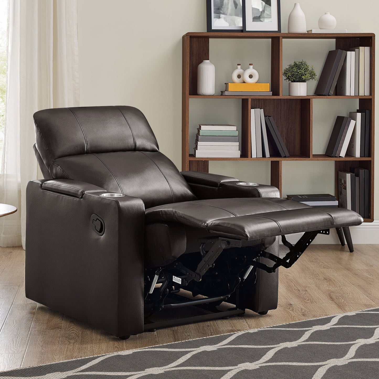 Recliner with USB Charging Ports