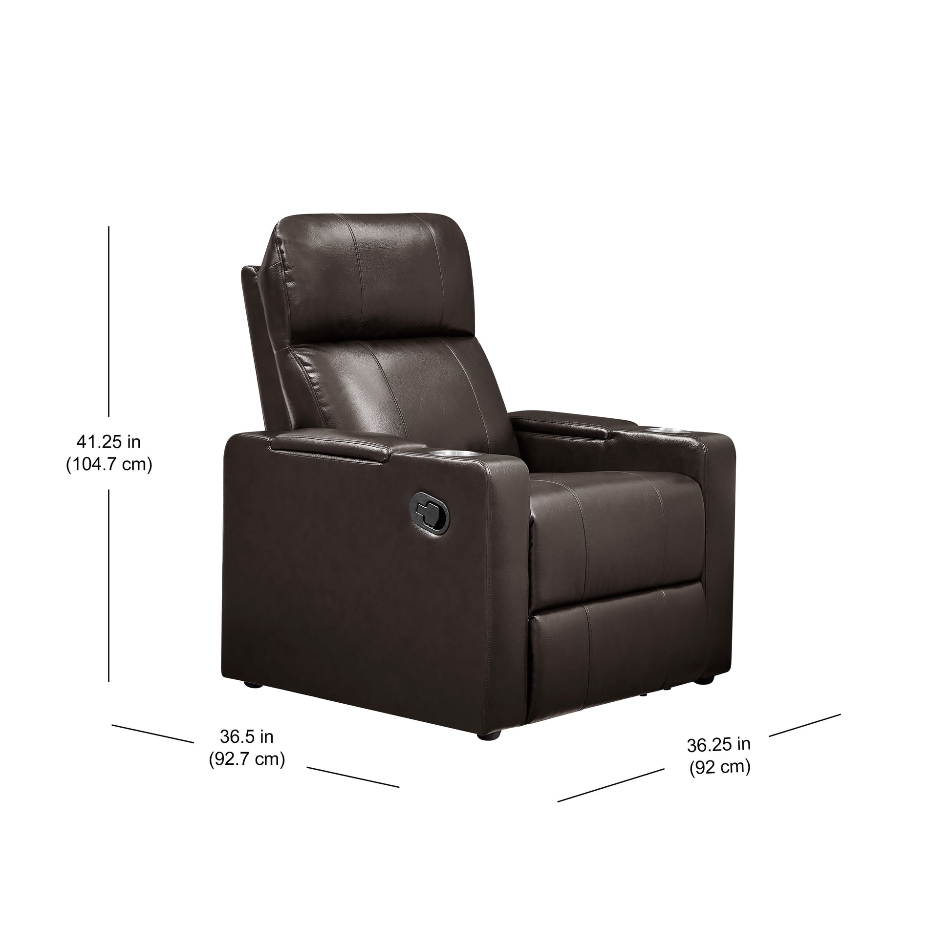 Recliner with USB Charging Ports