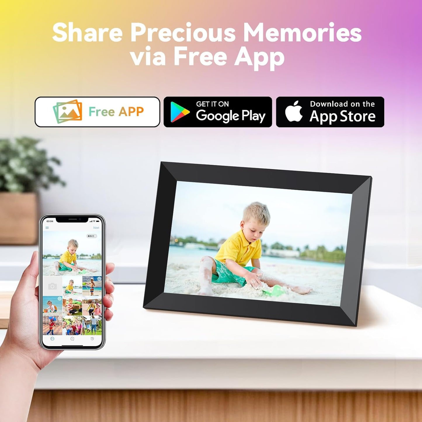 Touch Screen Digital Picture Frame