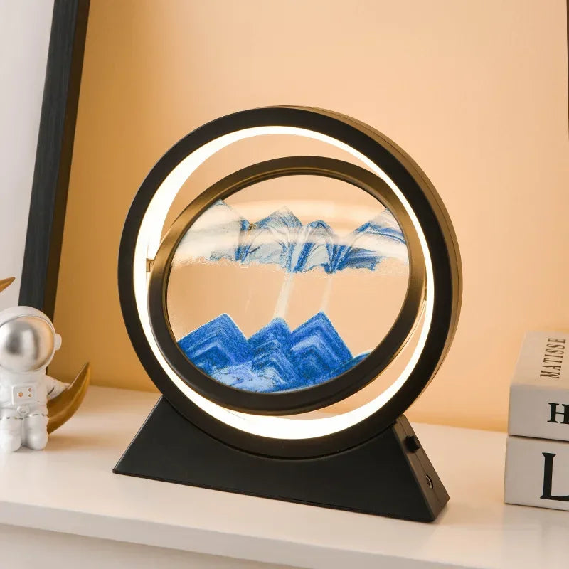 Quicksand Hourglass Lamp