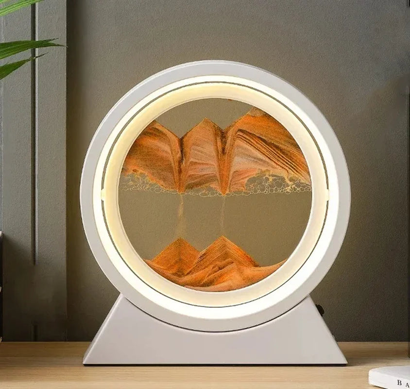 Quicksand Hourglass Lamp