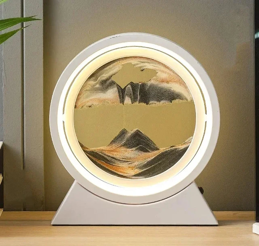 Quicksand Hourglass Lamp