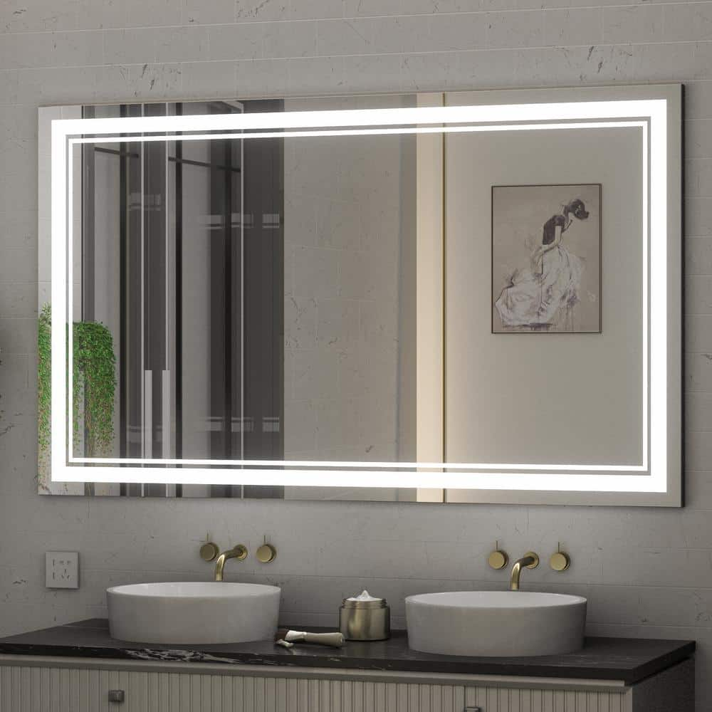 Anti-Fog Bathroom Vanity Mirror